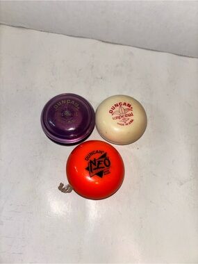Duncan Imperial & Neo Yo-Yo Set in Purple, White & Orange-Bundle of 3